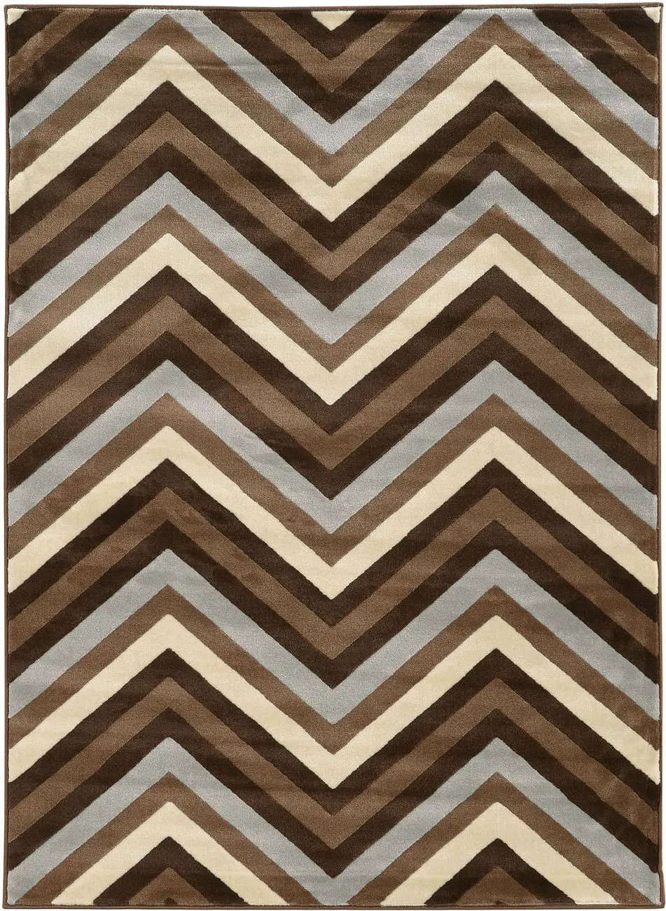 Linon Brown Rug 11