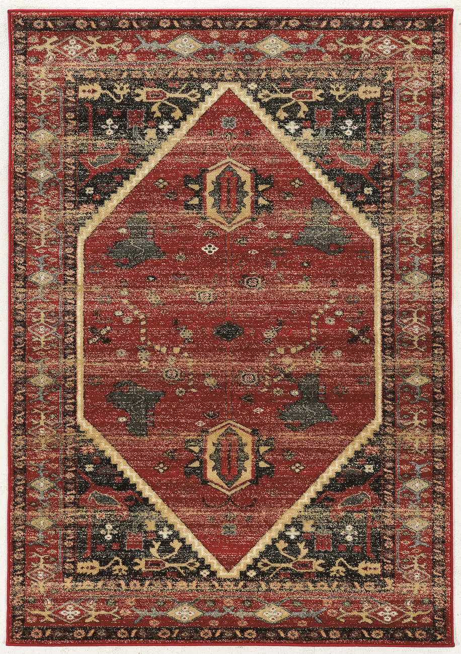 Linon Red Rug 2