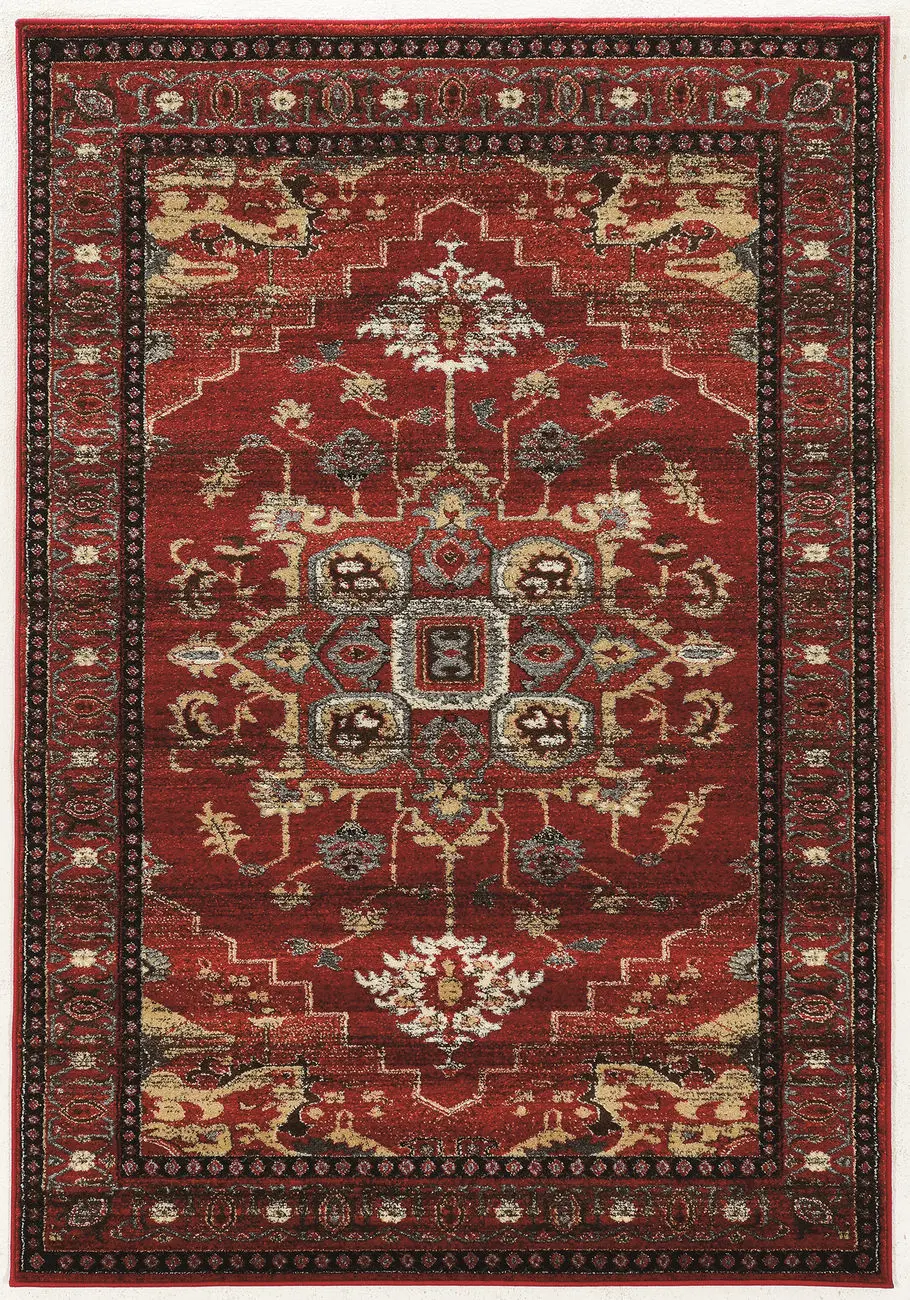 Linon Red Rug 3