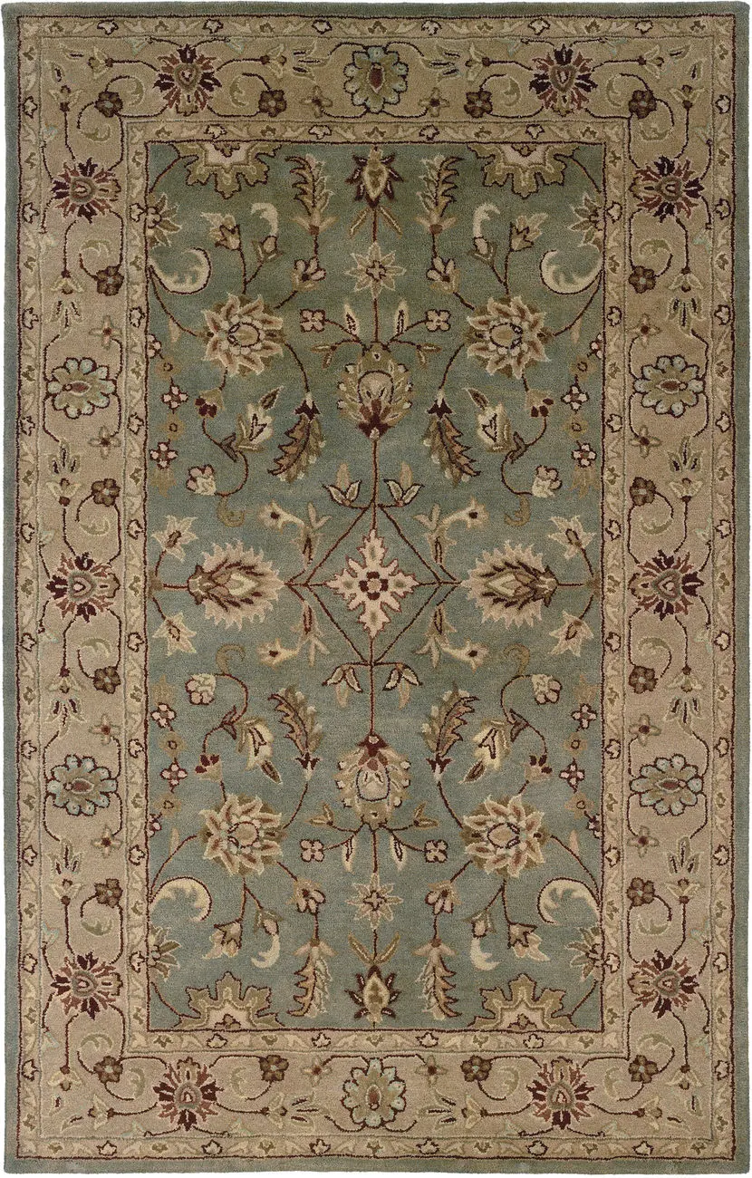 Linon Brown Traditional Rug 11
