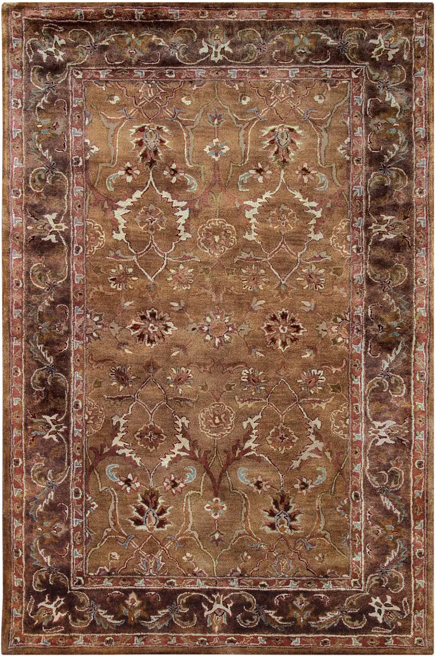 Linon Brown Traditional Rug 13