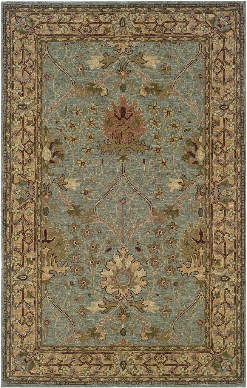 Linon Brown Traditional Rug 18