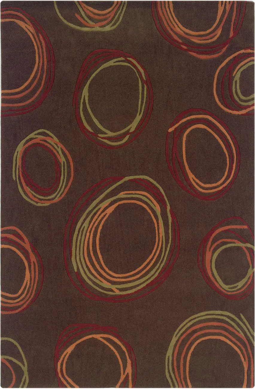Linon Brown Rug 13