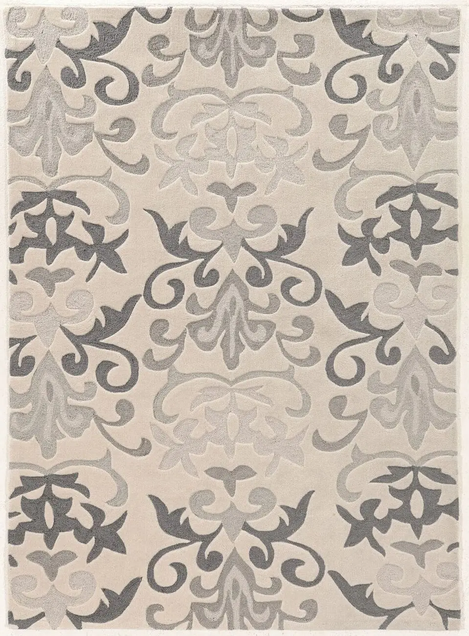 Linon Gray Rug 19