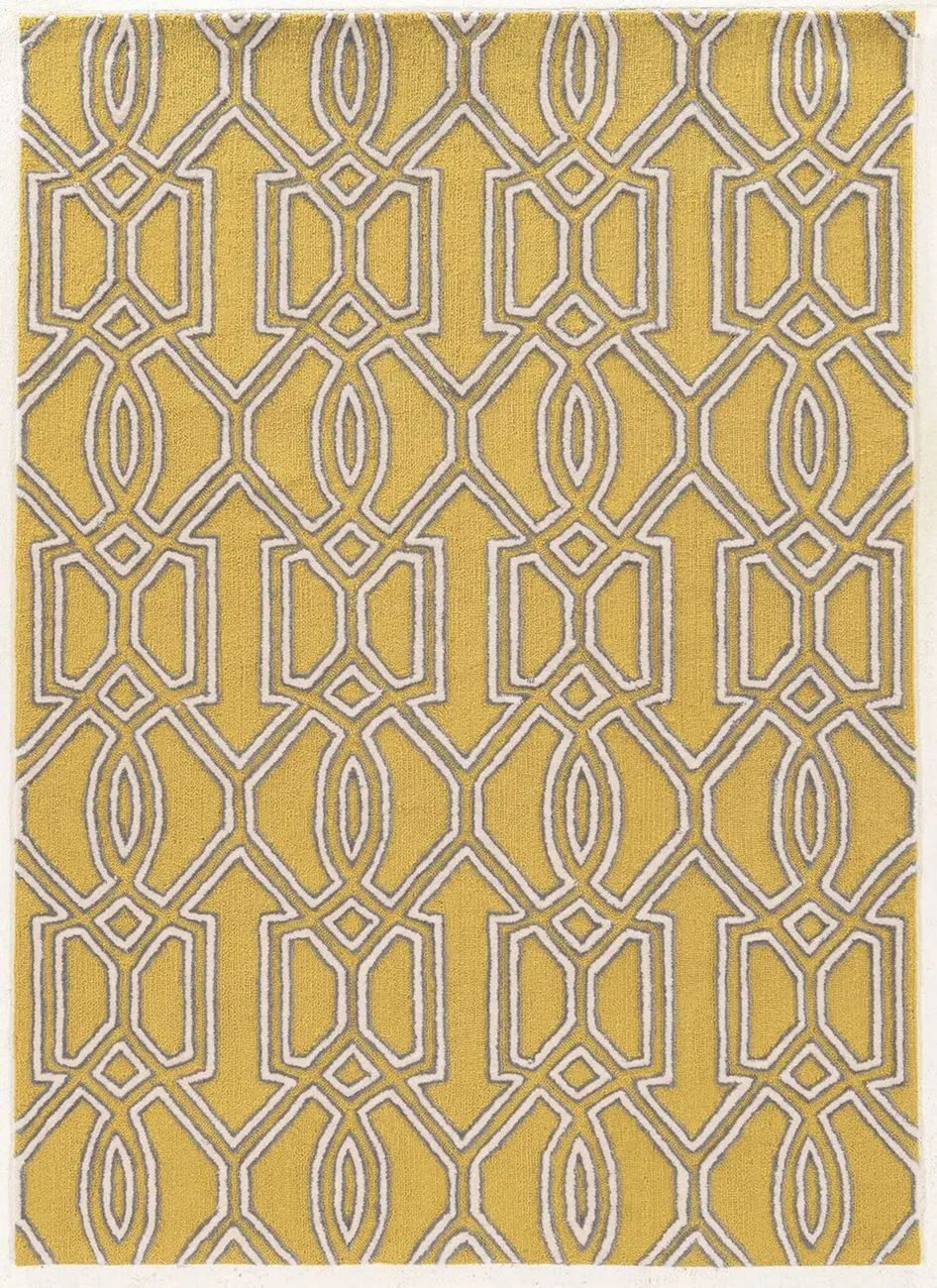 Linon Yellow Rug