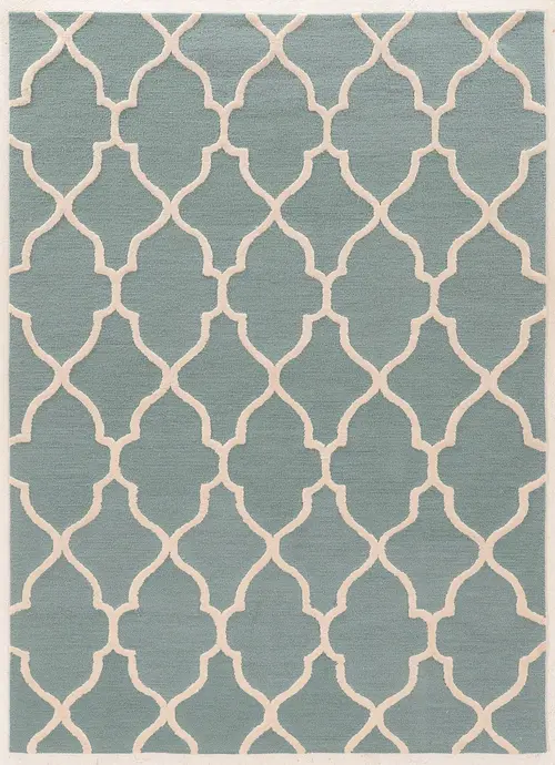 Linon Blue Hilo Rug