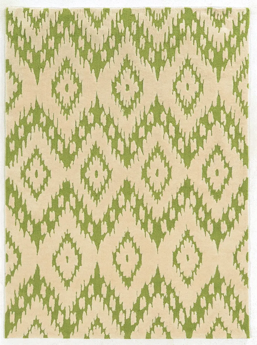 Linon Beige Patterned Rug 24