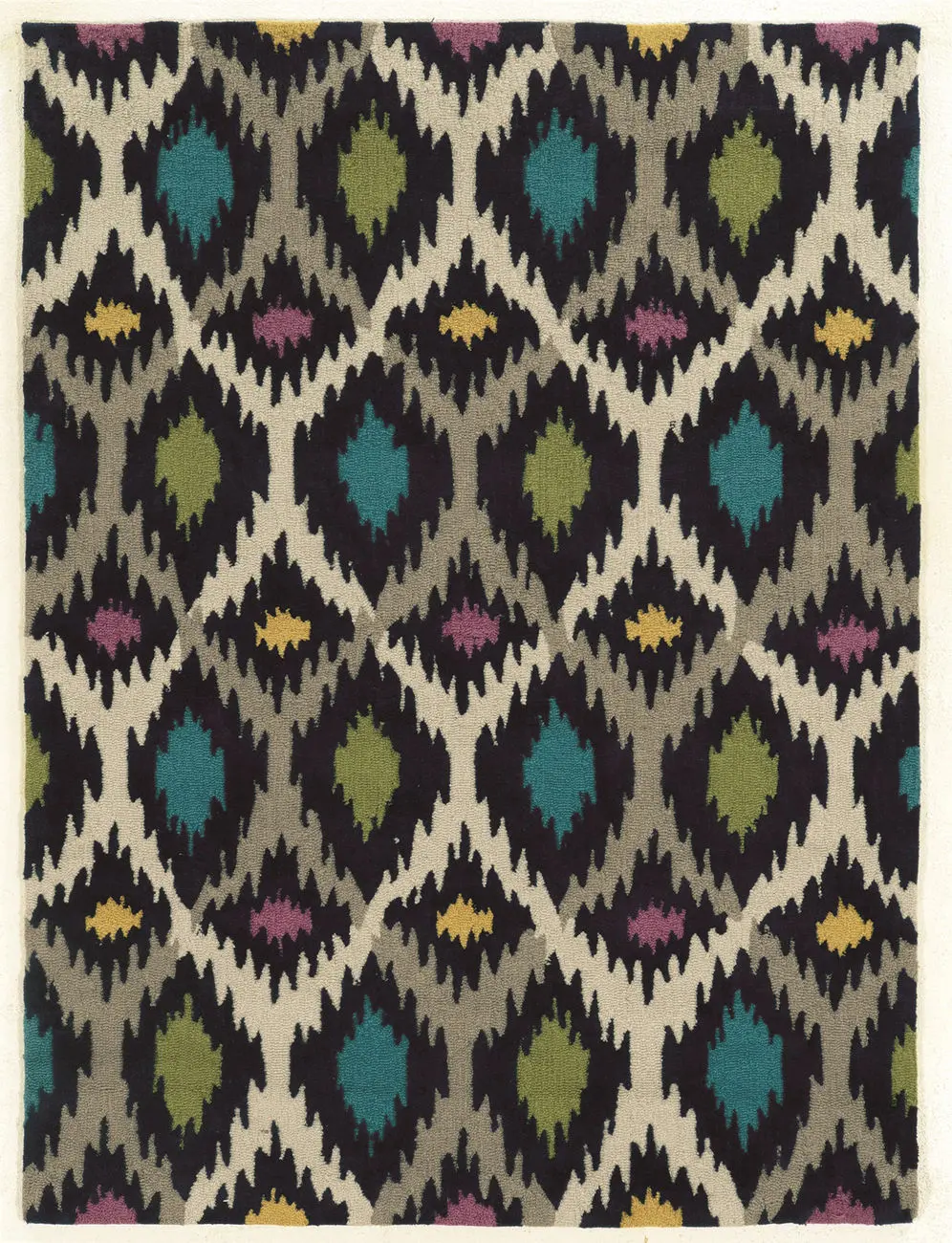 Linon Brown Patterned Rug 15
