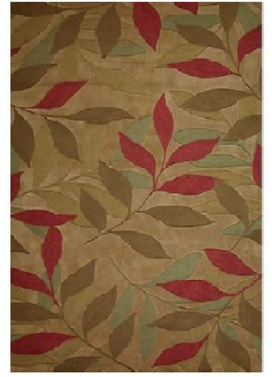 Linon Brown Transitional Rug 3