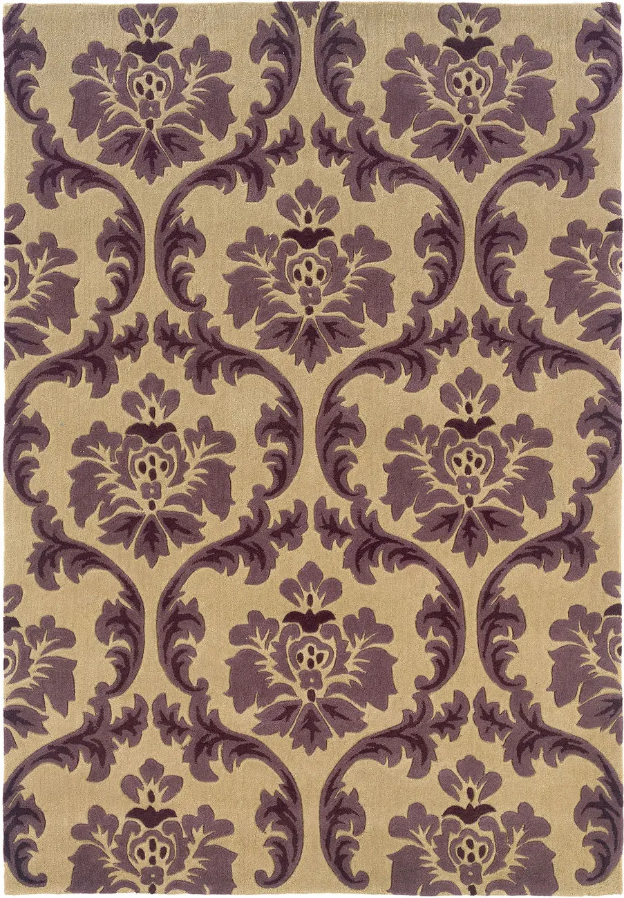 Linon Beige Transitional Rug 3