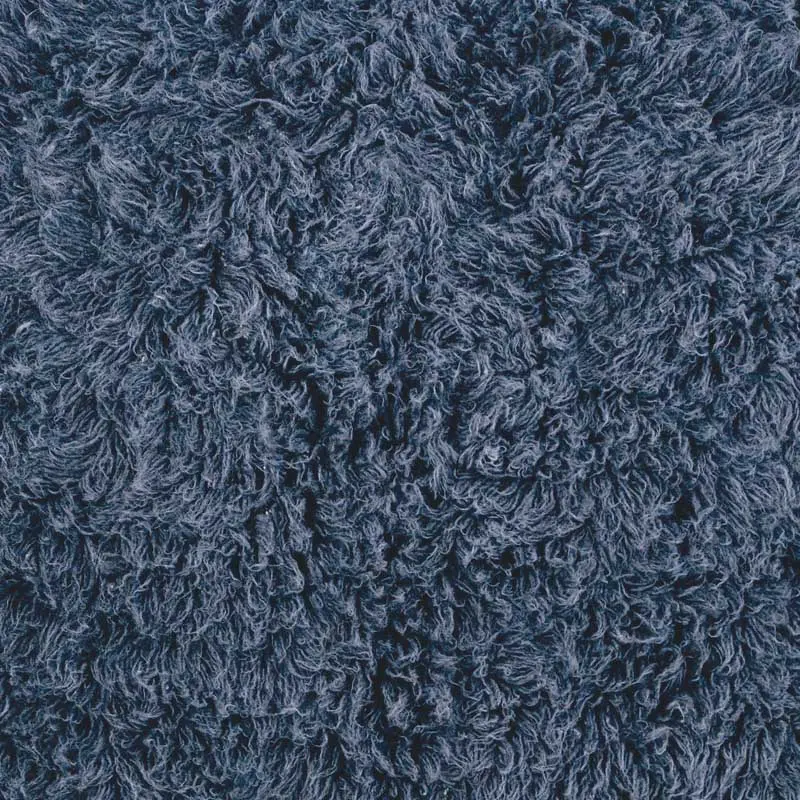 FlokatiRug Blue Solid Color Shag Rug