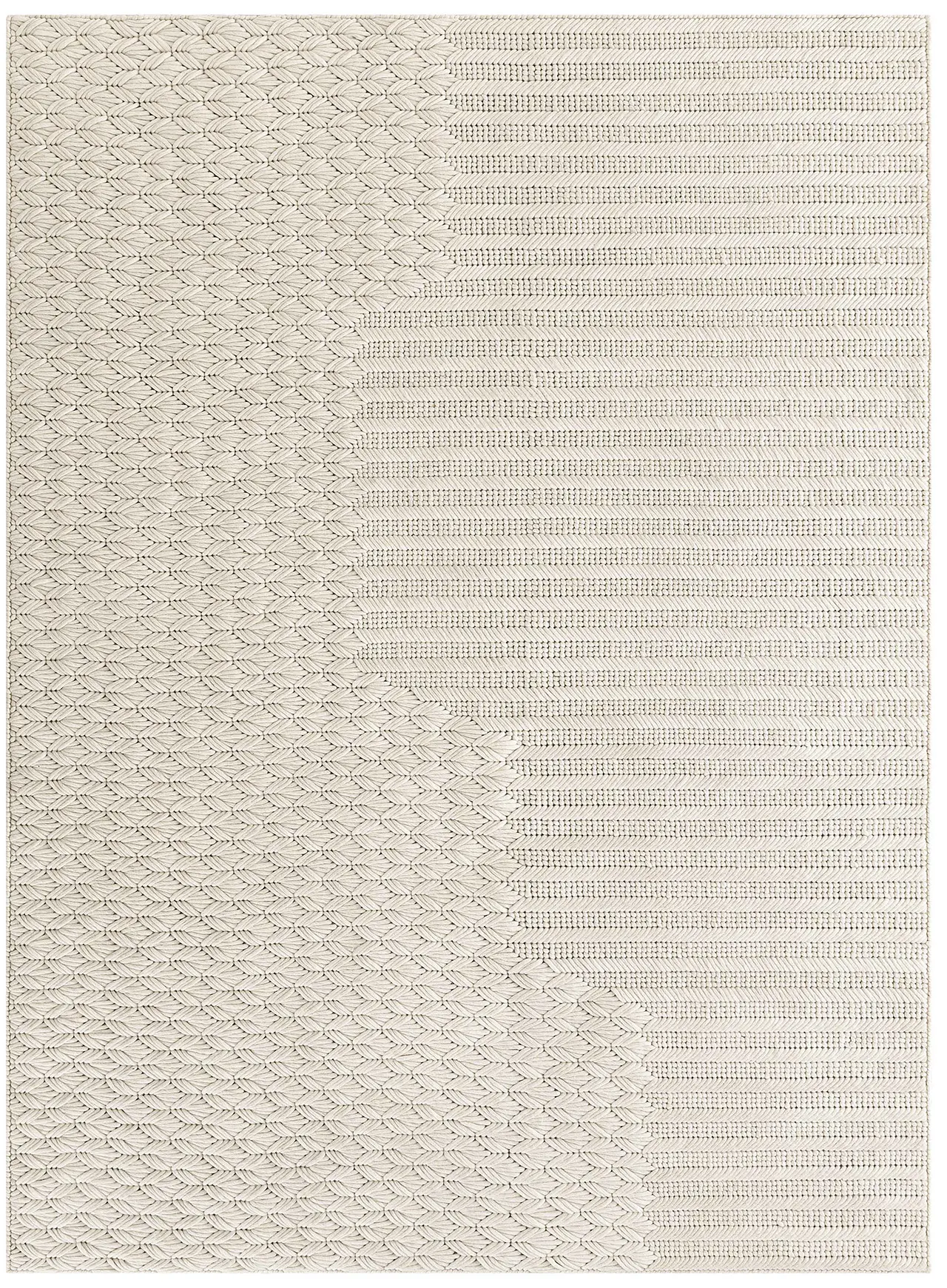 Gandia Blasco Chaddar Rug White Product Image