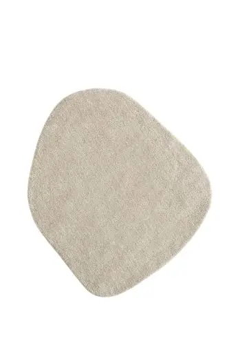 Nanimarquina Beige Oddly Shaped Wool Rug 2 Product Image