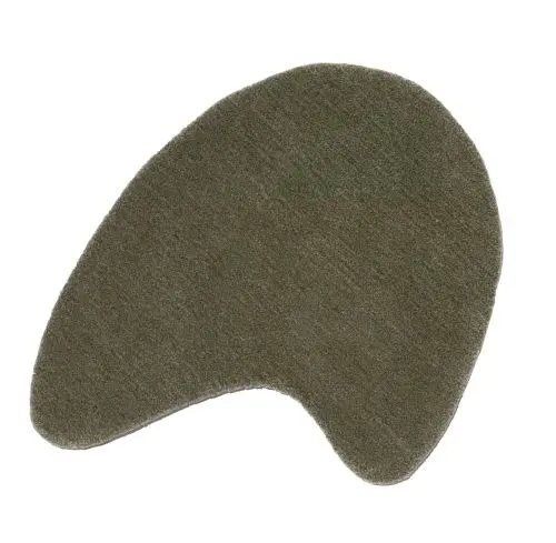 Nanimarquina Gray Oddly Shaped Wool Rug 5 Product Image