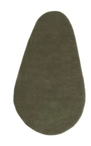 Nanimarquina Gray Oddly Shaped Wool Rug 6 Product Image