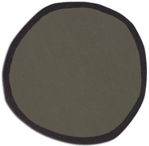 Nanimarquina Gray Oddly Shaped Wool Rug Product Image