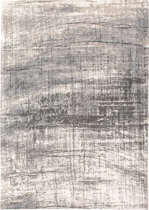 Louis De Poortere Mad Men - Griff Gray Flatweave Cotton Rug