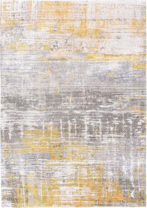 Louis De Poortere Atlantic - Streaks Multi-Colored Flatweave Cotton Rug