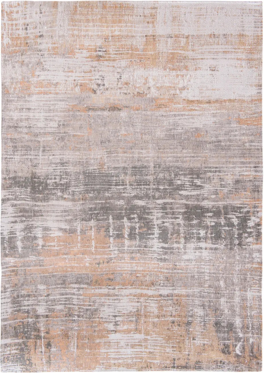 Louis De Poortere Atlantic - Streaks Multi-Colored Flatweave Cotton Rug