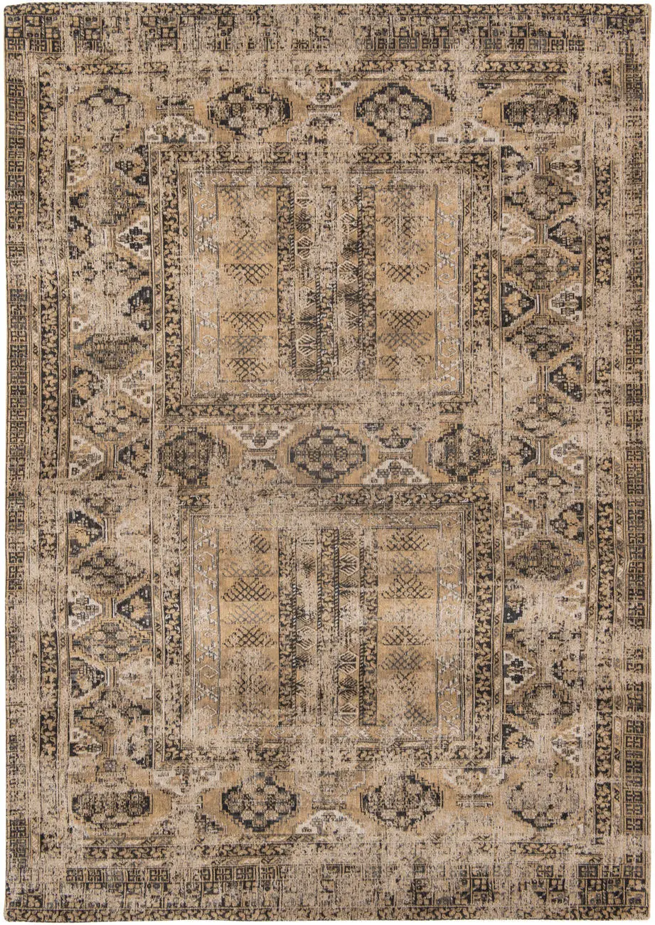 Louis De Poortere Antiquarian - Hadschlu Beige Flatweave Cotton Rug