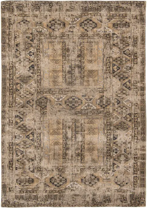 Louis De Poortere Antiquarian - Hadschlu Beige Flatweave Cotton Rug