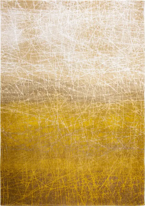 Louis De Poortere Mad Men - Fahrenheit Yellow Flatweave Cotton Rug