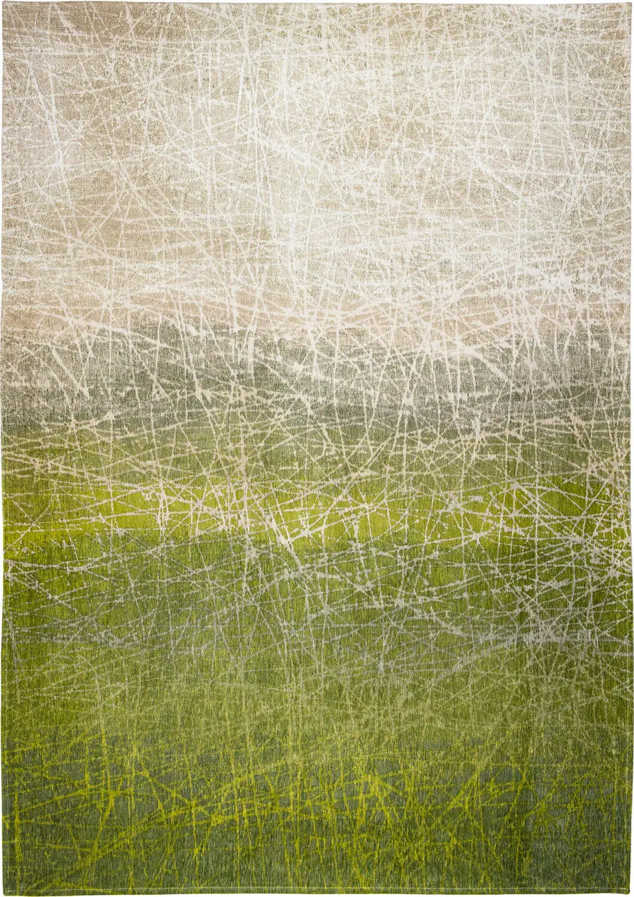 Louis De Poortere Mad Men - Fahrenheit Green Flatweave Cotton Rug