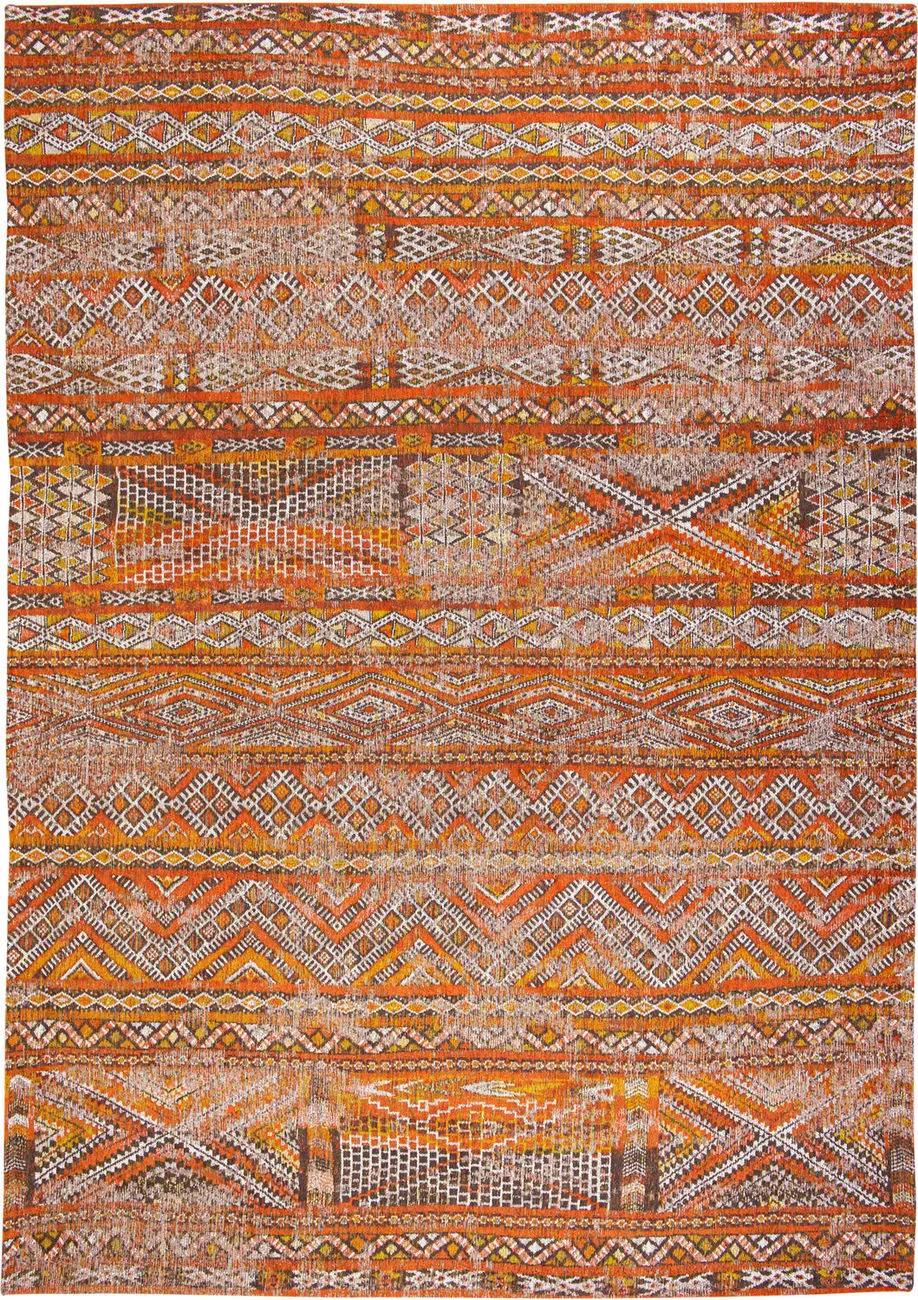 Louis De Poortere Antiquarian - Kilim Orange Flatweave Cotton Rug