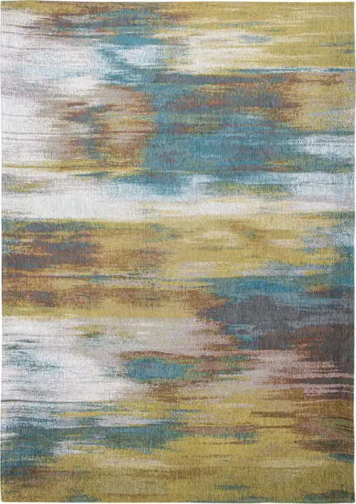 Louis De Poortere Atlantic - Monetti Multi-Colored Flatweave Cotton Rug
