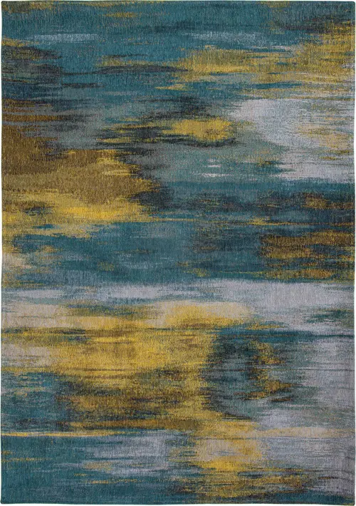 Louis De Poortere Atlantic - Monetti Multi-Colored Flatweave Cotton Rug