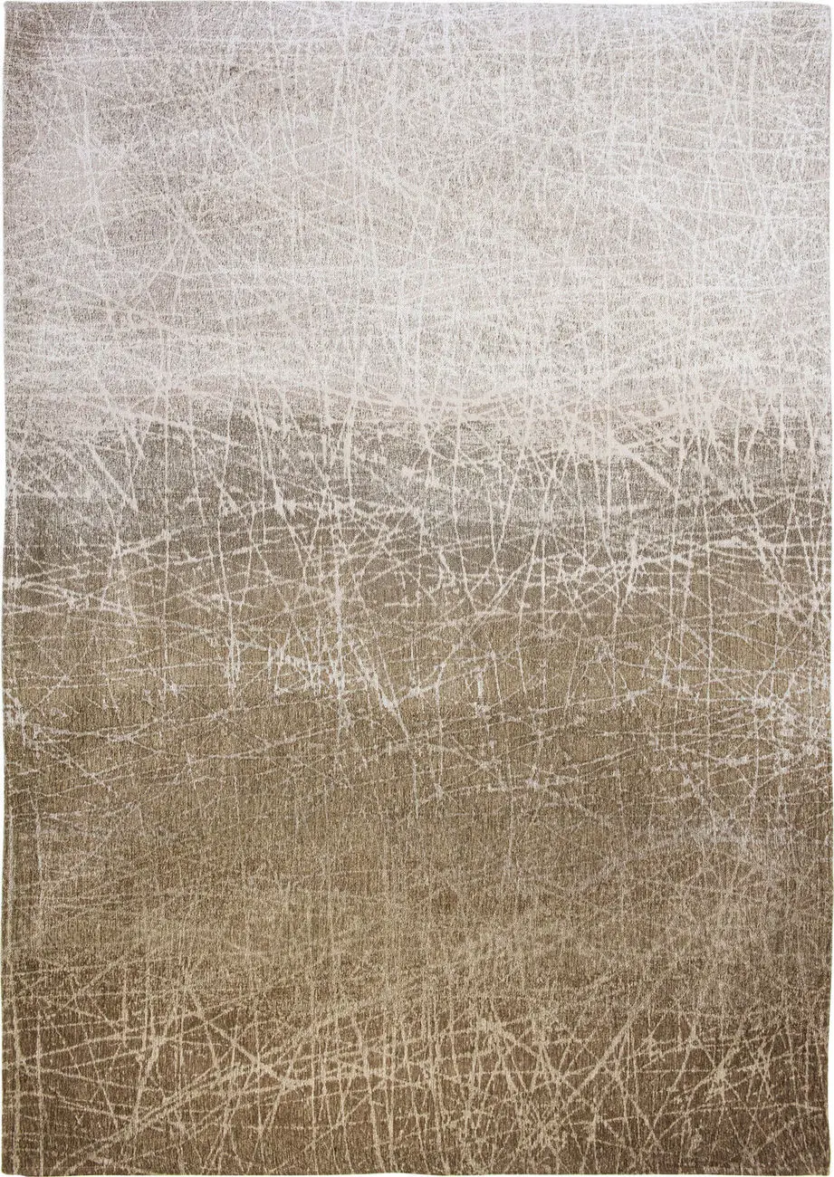 Louis De Poortere Mad Men - Fahrenheit Beige Flatweave Cotton Rug