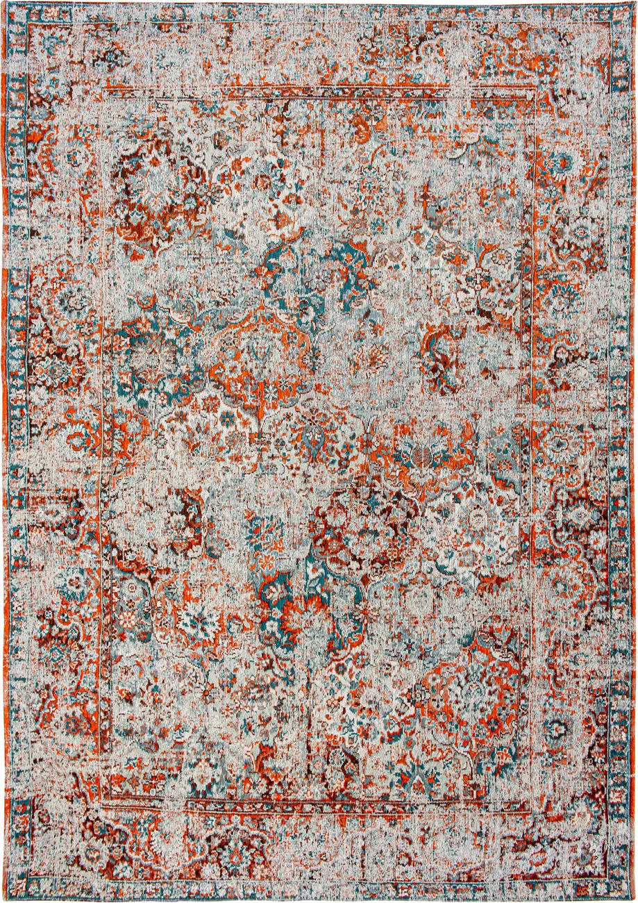 Louis De Poortere Antiquarian - Bakhtiari Multi-Colored Flatweave Cotton Rug