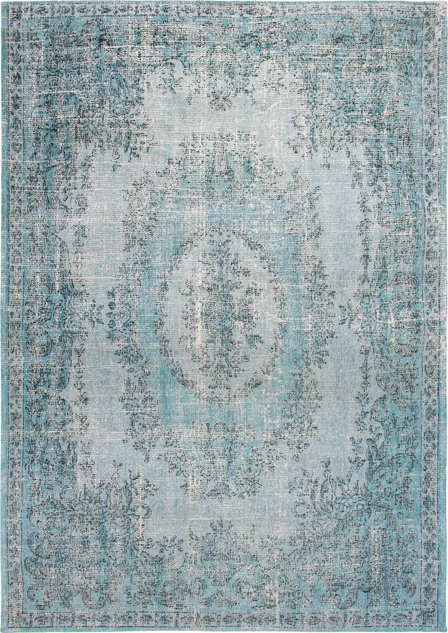 Louis De Poortere Palazzo - Da Mosto Blue Flatweave Cotton Rug