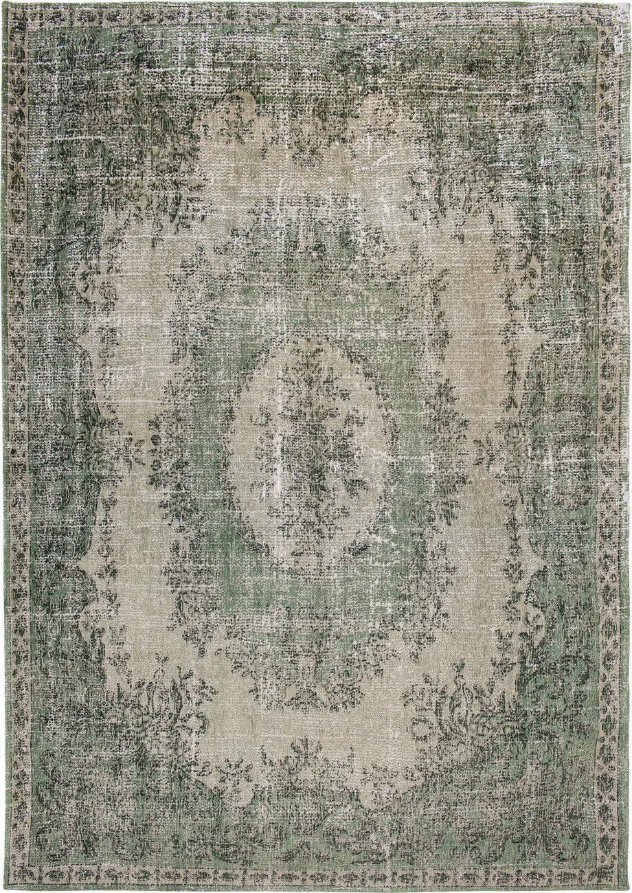 Louis De Poortere Palazzo - Da Mosto Green Flatweave Cotton Rug