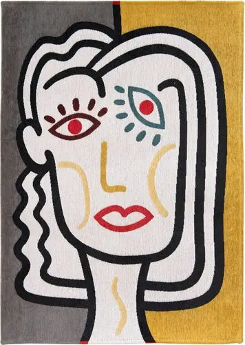 Louis De Poortere Gallery - Dora Multi-Colored Flatweave Cotton Rug