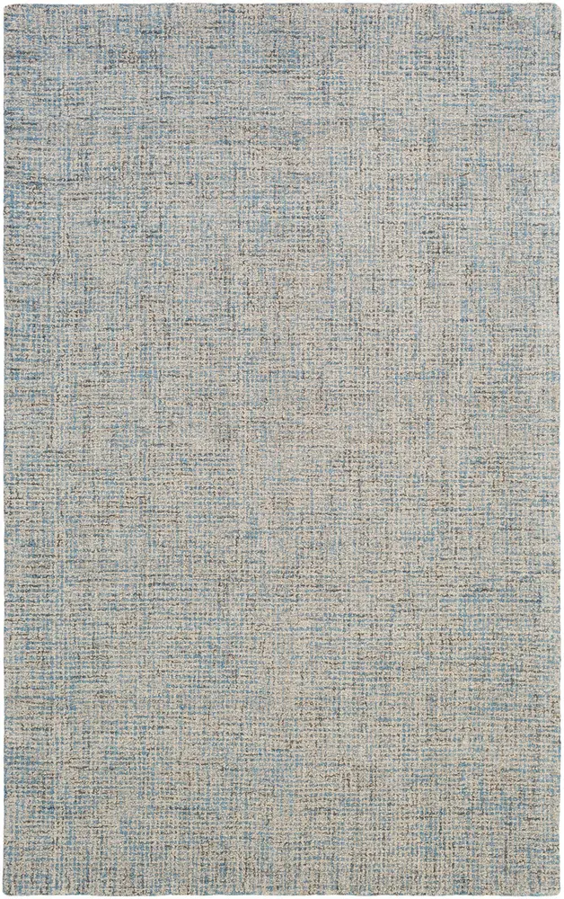 Aiden AEN-1001 Denim Solid Colored Wool Rug