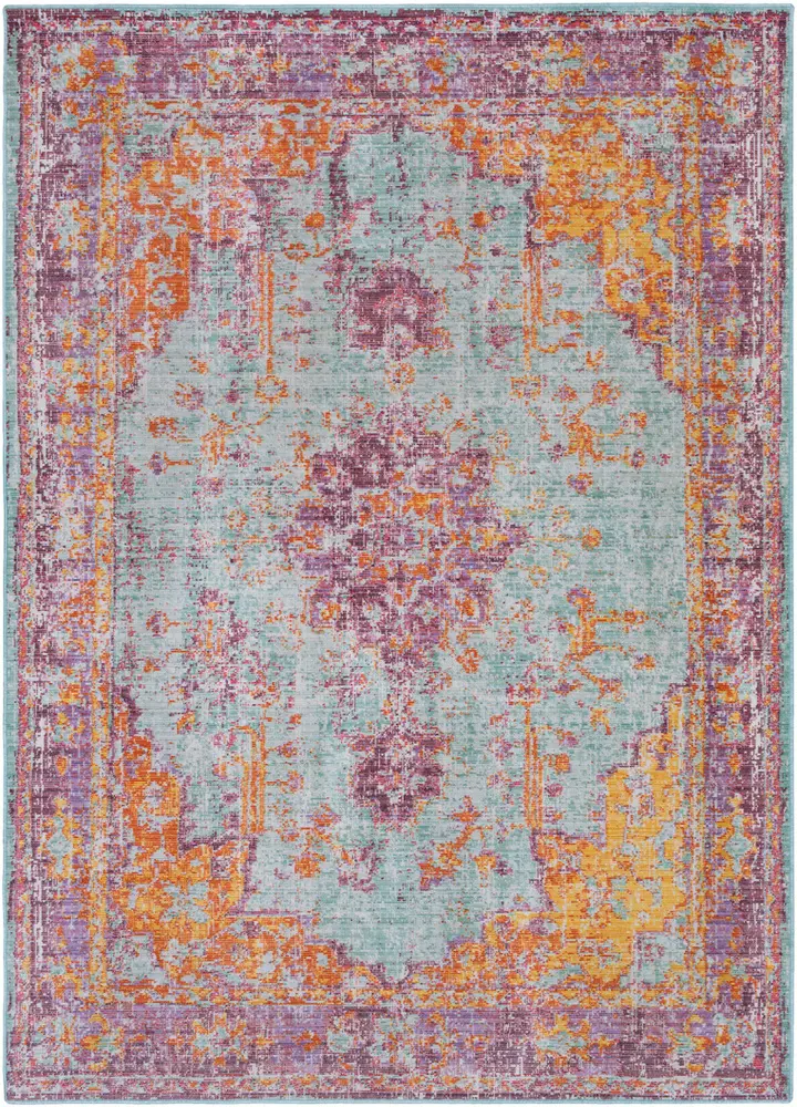Antioch AIC-2307 Lavender Transitional Synthetic Rug