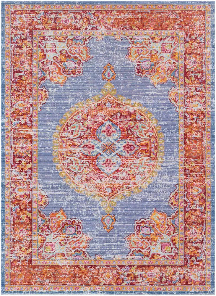 Antioch AIC-2309 Lavender Synthetic Transitional Rug