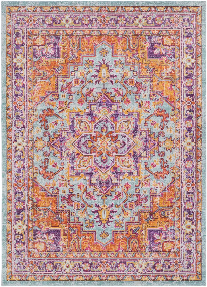 Antioch AIC-2317 Lavender Traditional Transitional Rug
