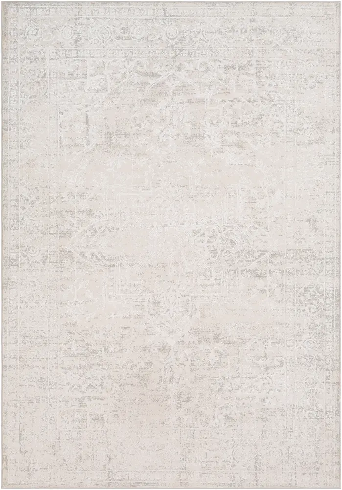 Aisha AIS-2309 Medium Gray Synthetic Silk Rug