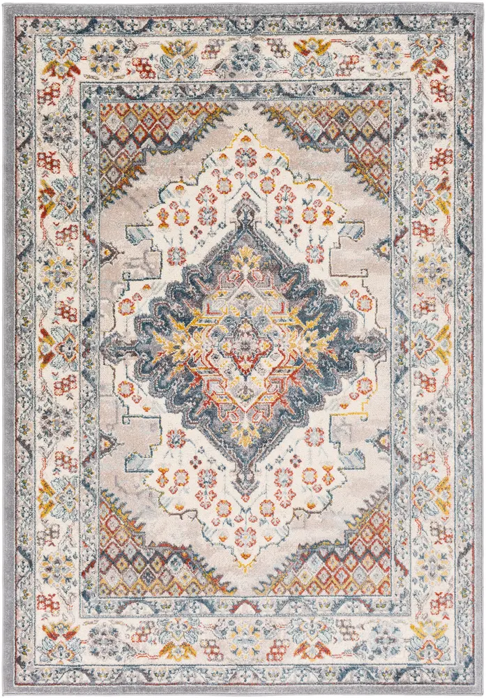 Acactus AKR-2300 Medium Gray Traditional Synthetic Rug