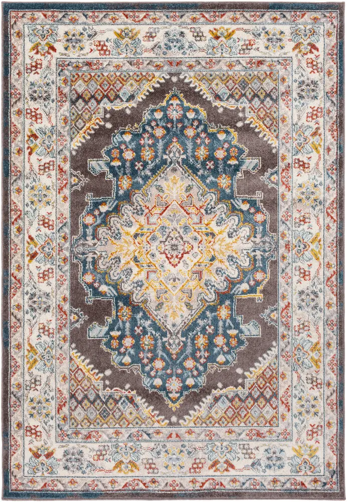 Acactus ACS-2302 Teal Synthetic Traditional Rug