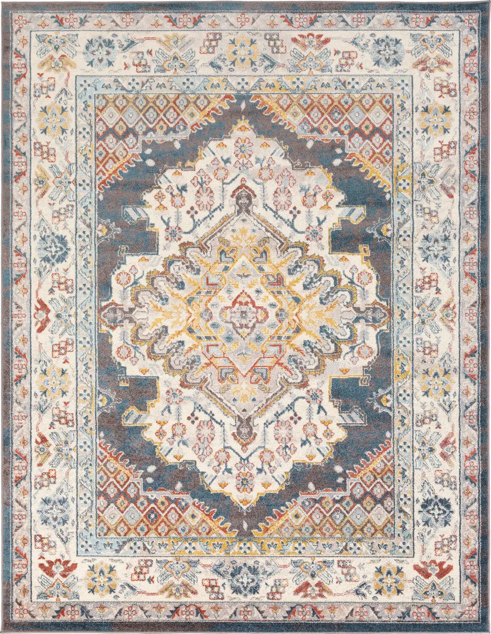 Acactus ACS-2303 Brown Synthetic Traditional Rug