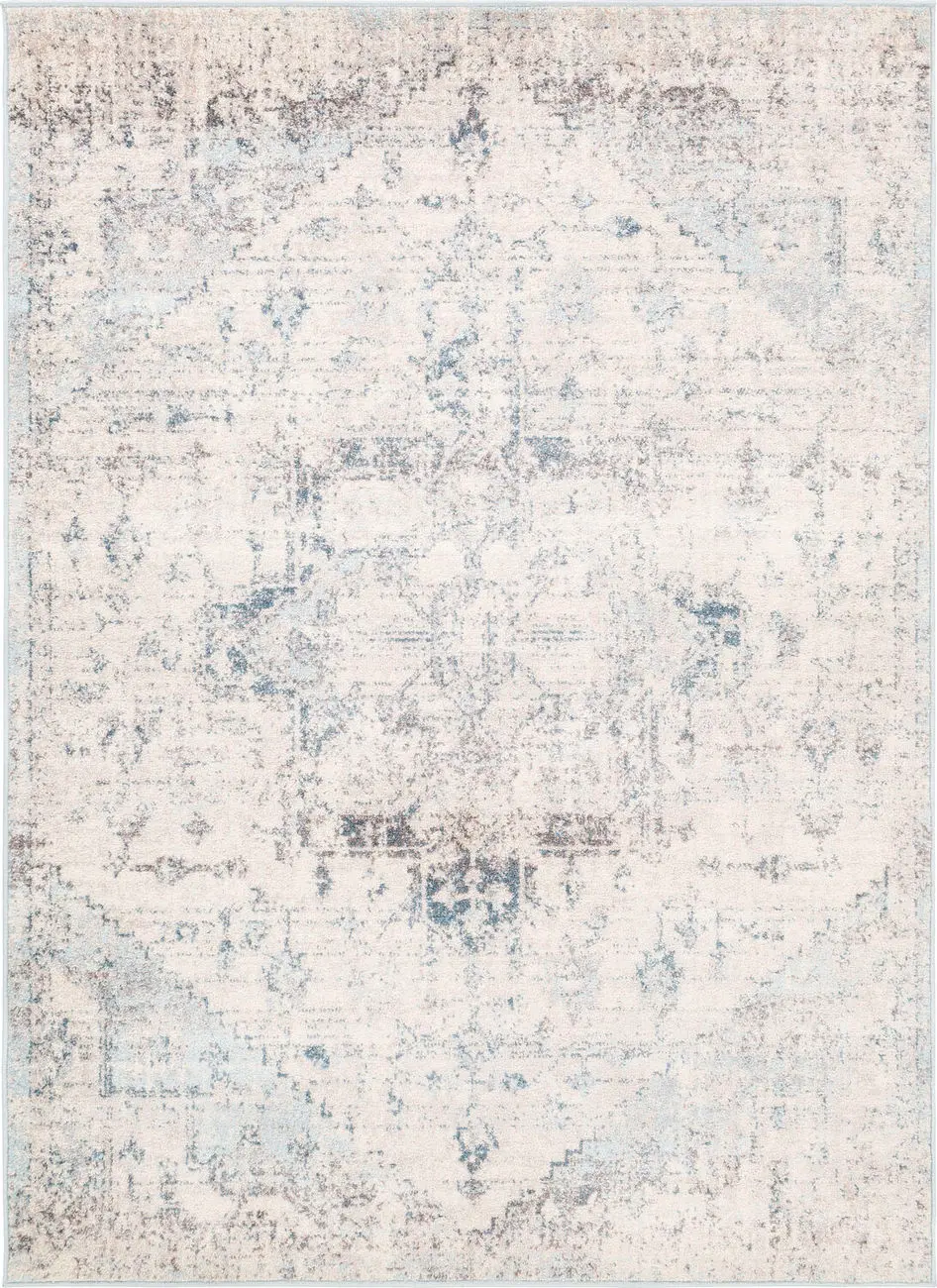 Acactus ACS-2310 Blue Synthetic Traditional Rug