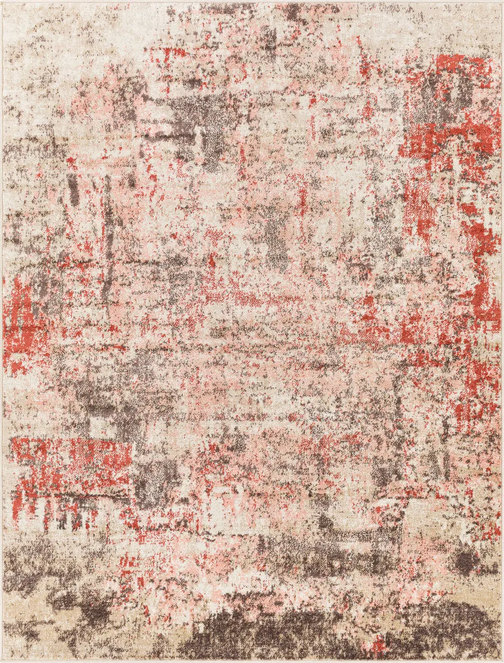 Modern Loom Ankara AKR-2349 Multi-Colored Power Loomed Synthetic Rug