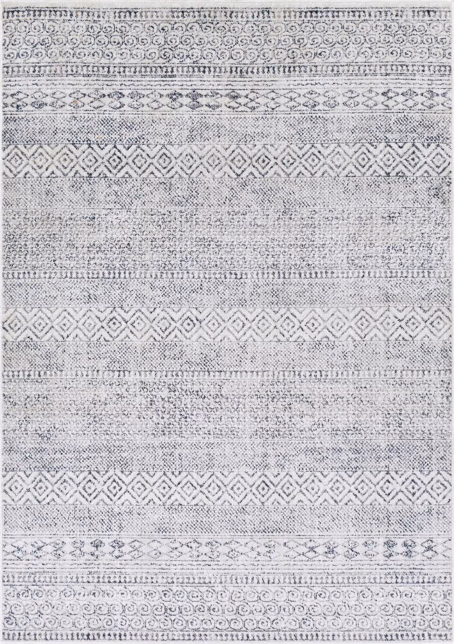Modern Loom Alice ALC-2300 Gray Power Loomed Synthetic Rug