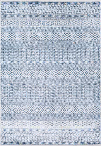 Modern Loom Alice ALC-2301 Blue Power Loomed Synthetic Rug Product Image