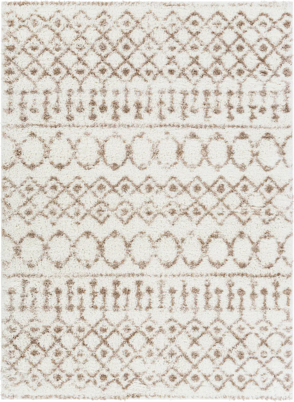 Modern Loom Aarbe AAE-2303 Beige Power Loomed Synthetic Rug