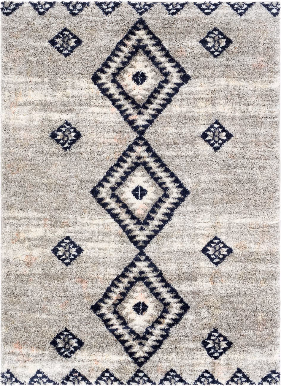 Modern Loom Aarbe AAE-2313 Gray Power Loomed Synthetic Rug