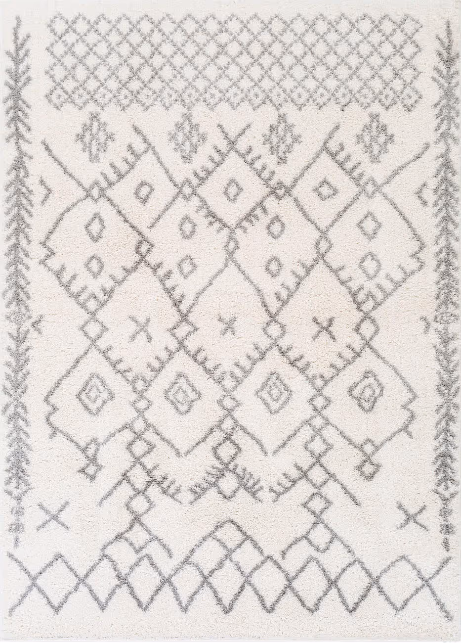 Modern Loom Aarbe AAE-2315 Gray Power Loomed Synthetic Rug